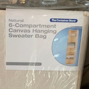 6-Compartment Hanging Sweater Bag